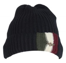 AERONAUTICA MILITARE Berretto Uomo Con Bandiera Tricolore CU0080UL00555 Nero