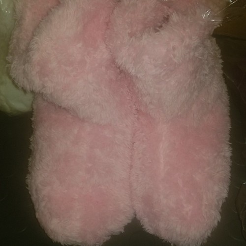 Pantofole stivaletti pelosi