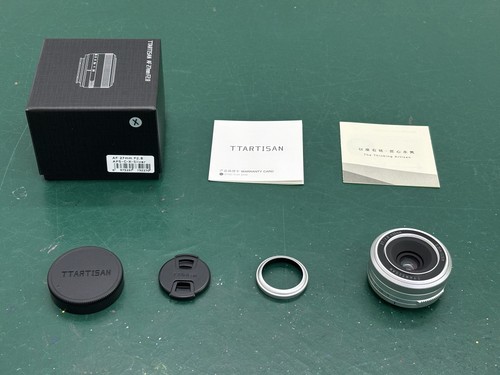 Tartisan 27mm 8 - (argento), f2.8