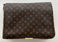 Borsa messenger Louis Vuitton Abbesses tela marrone