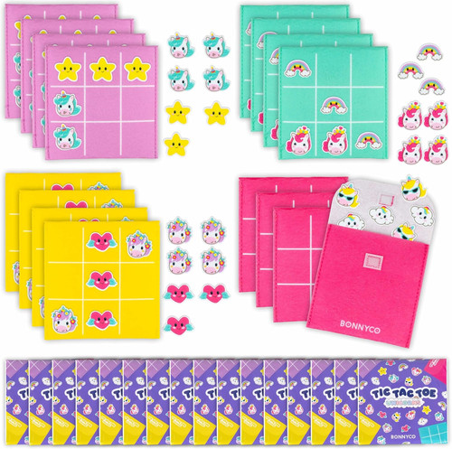 Tic tac toe pack unicorno - pack, 16