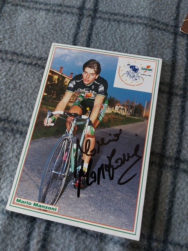 Mario manzoni autografo - mario,