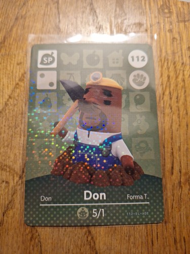 Animal crossing amiibo - crossing, card