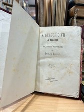 CARUCCI G. (PROF.) S. GREGORIO VII A SALERNO Ricerche storiche