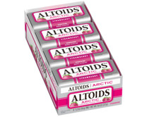 ALTOIDS Arctic Fragola Alito Senza Zucchero Menta, 1,2 once (Confezione da 8)