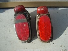 Coppia di fanalini SEBAC modello ASTOR II per biciclette epoca