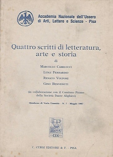 Quattro scritti - , di