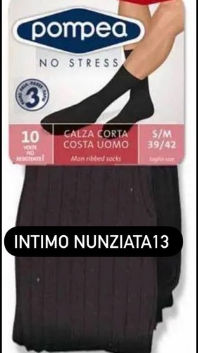 Paia calze uomo pompea - da,