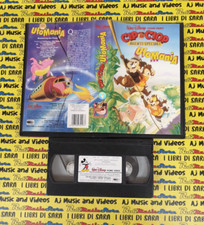 VHS*film CIP & CIOP AGENTI SPECIALI ufomania 1990 WALT DISNEY VS 4293 (F20)