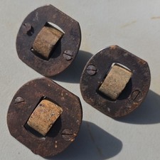 Set 3 ruote da incasso antiche