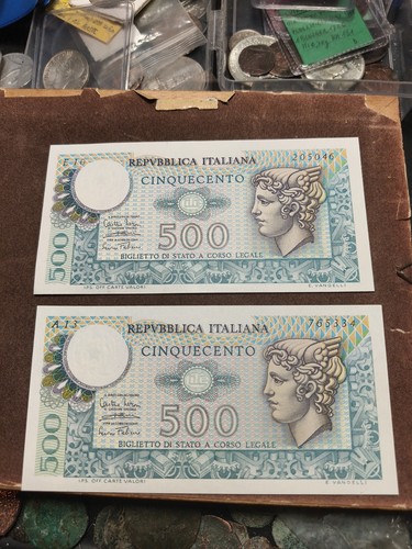 Fds banconota 500 lire - fds,