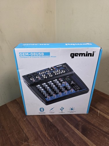 Gemini gem 08usb - gemini, mixer