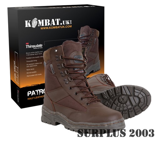 Brown kombat patrol - brown,
