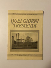 Arnaldo Ballotta-Giuseppe Magni-Quei Giorni tremendi- ANPI