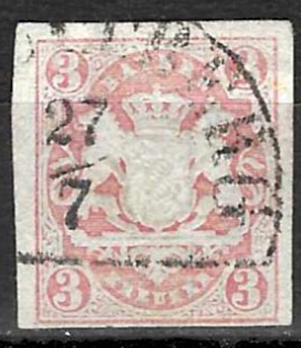 Francobolli germania baviera - francobolli,