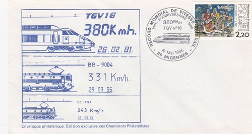 L39 enveloppe france tgv - ,
