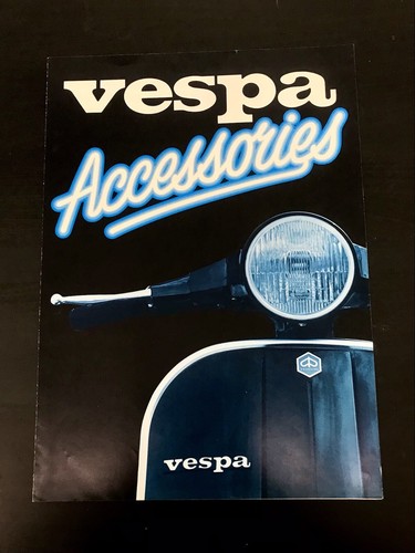 Brochure accessori vespa - brochure, 84