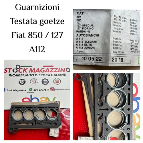 Guarnizone testata fiat 127 - testata,