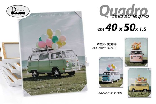 Quadro stampa tela canvas - su,