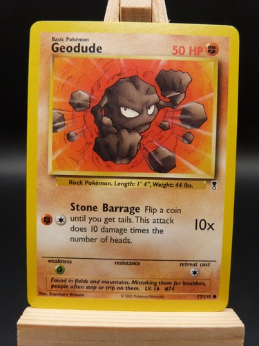 Pokemon common card geodude - card,