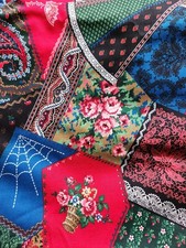 Tessuto trapuntato patchwork