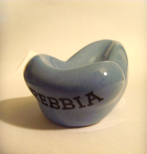 Porta pipa celeste della ditta
