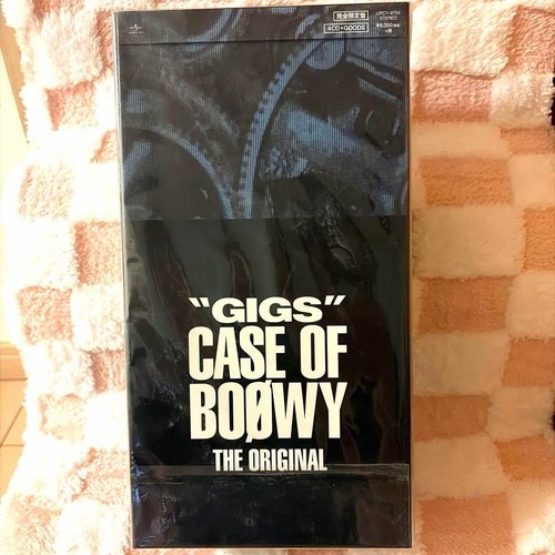 Boowy gigs case completely - boowy,