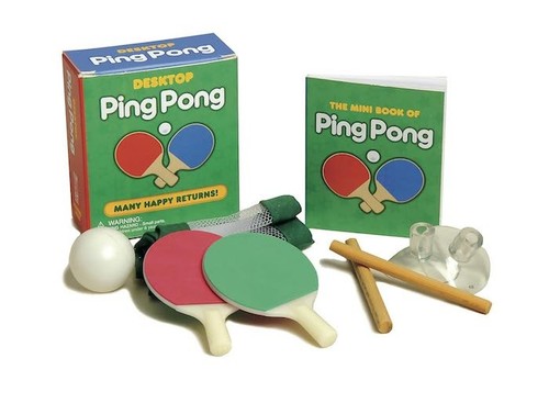Mini ping pong set gioco - mini, da