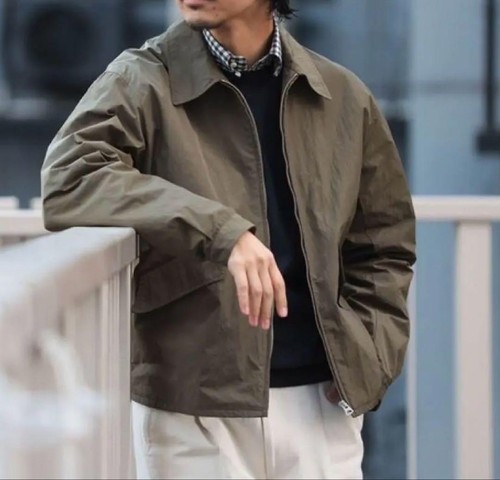 Giacca blouson nylon inverter - giacca,