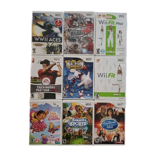 Nintendo wii lot - wii, games