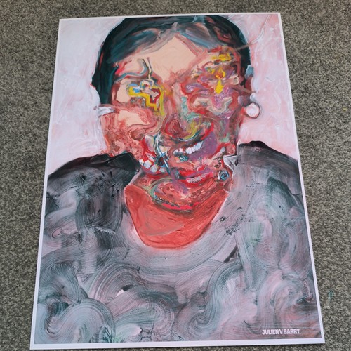 Aphex twin painting - aphex,