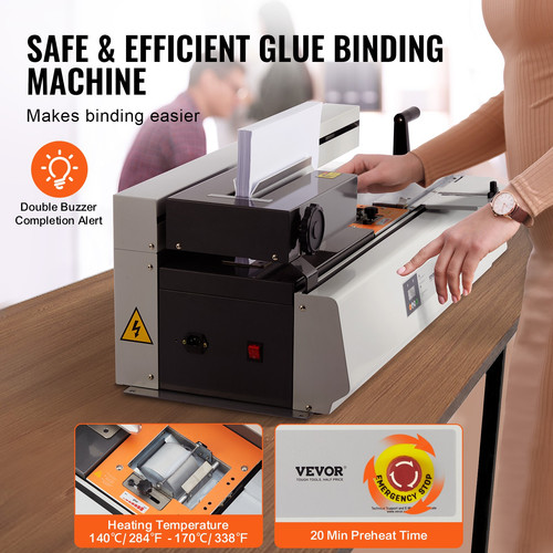 Rilegatrice termica vevor 400 - rilegatrice,