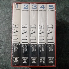 Cofanetto 5 Vhs JUVE - LA GRANDE STORIA - Sigillato JUVENTUS 