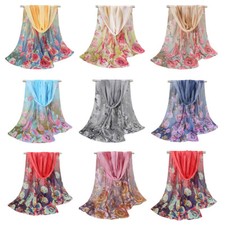 Sciarpa donna morbida chiffon