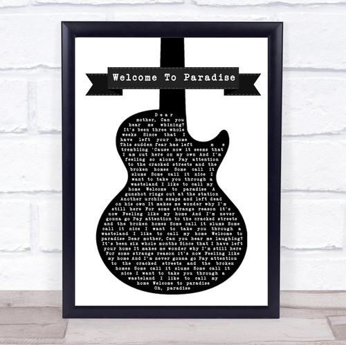 Welcome paradise canzone - to,