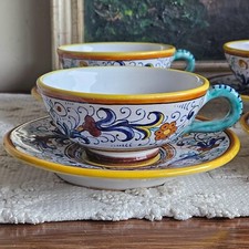 Deruta Ceramica Servizio Colazione Vintage
