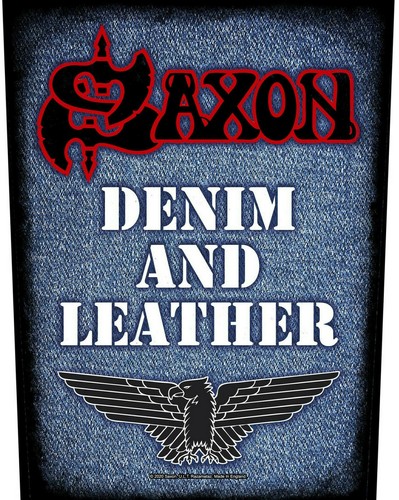 Saxon rückenaufnäher - saxon,