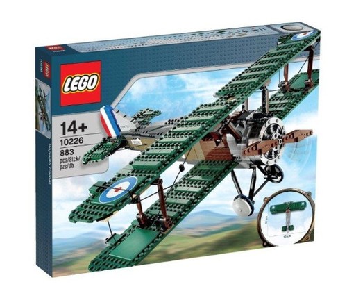 Lego 10226 sopwith cammello - lego,