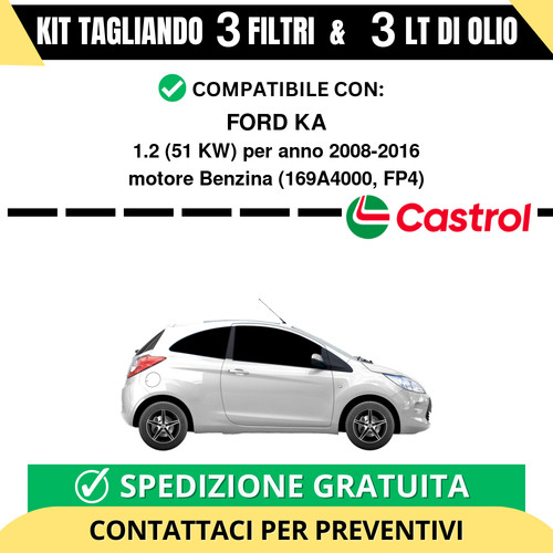 Tagliando per ford - ford, 1.2