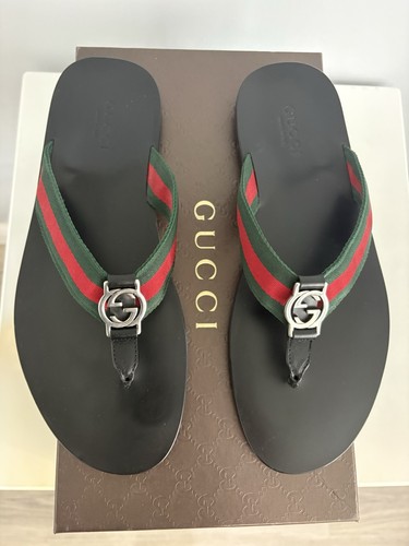 Sandali gucci pelle tanga uomo - gucci,