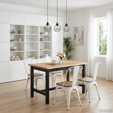 Vidaxl tavolo alto - alto, legno