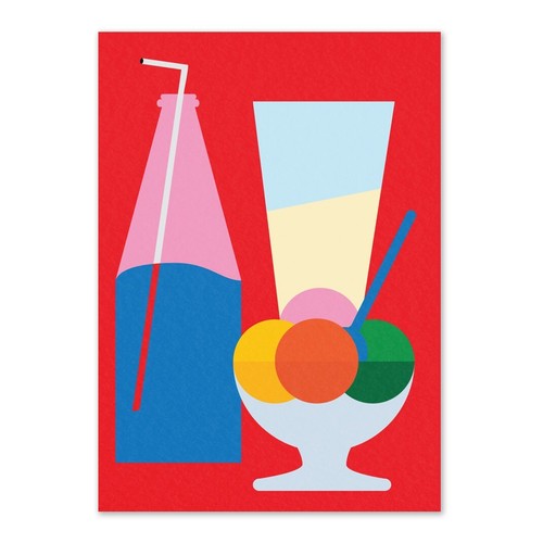 Poster parete firmato a - firmato,