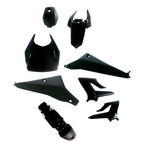 Kit carene carrozzeria nero - kit,