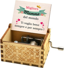 Carillon Legno Mamma,Festa