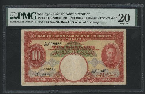 Malesia dollari 1941 - malesia,