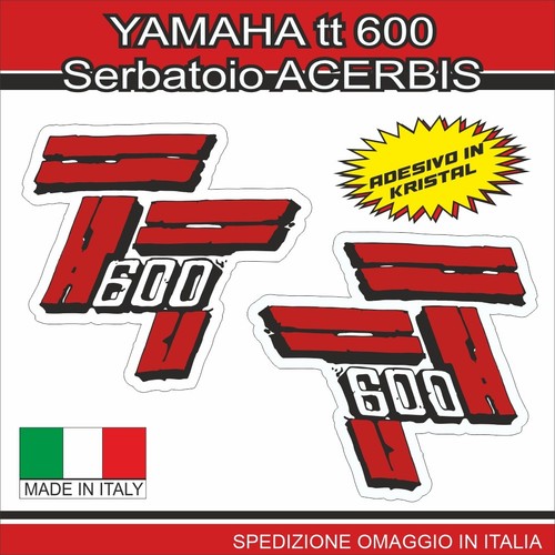 Adesivi per yamaha 600 - adesivi, tt