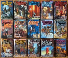 The Wheel of Time Complete Set #0-14 by Robert Jordan Hardcover 1st Edition NICE