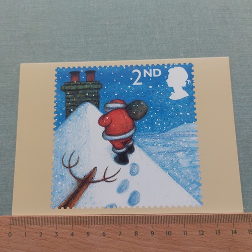 Vintage postcard christmas - vintage,
