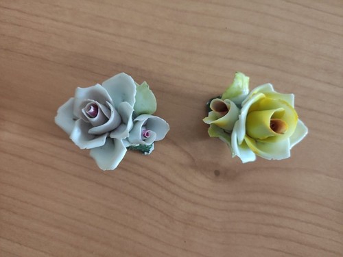 Rose capodimonte porcellana - rose,