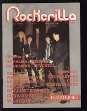 ROCKERILLA 57/1985 FUZZTONES CCCP VIC GODARD BLASTERS CARILLON DEL DOLORE STONES